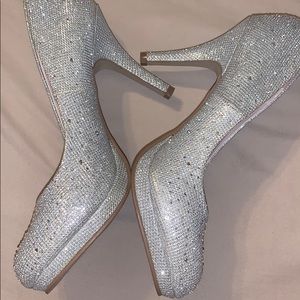 Wild Rose Sparkle Heels